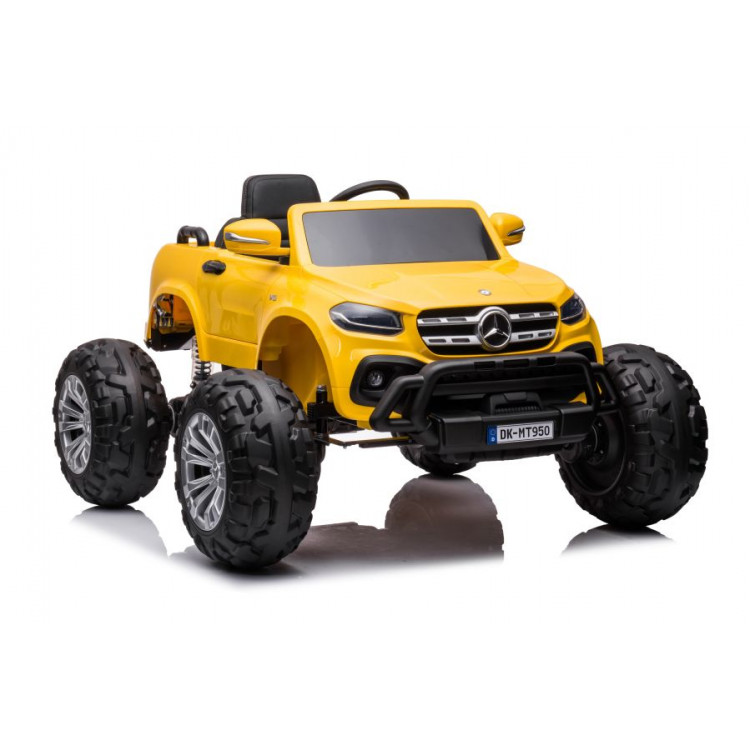 Elektrické autíčko Mercedes DK-MT950 4x4 lakované - žlté